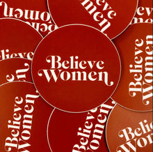 Load image into Gallery viewer, Believe Women-Sticker - Good Judy (.com)
