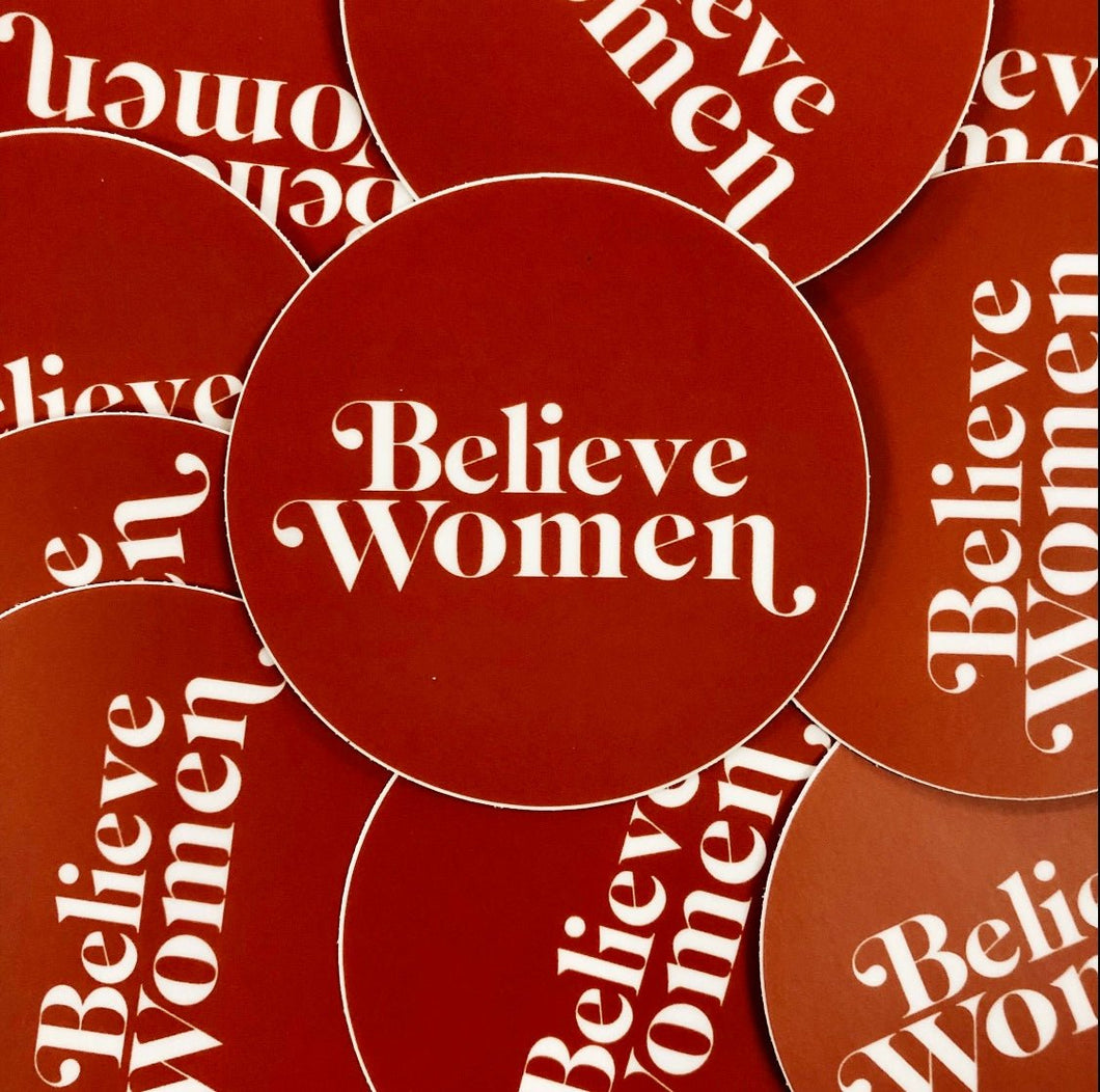 Believe Women-Sticker - Good Judy (.com)