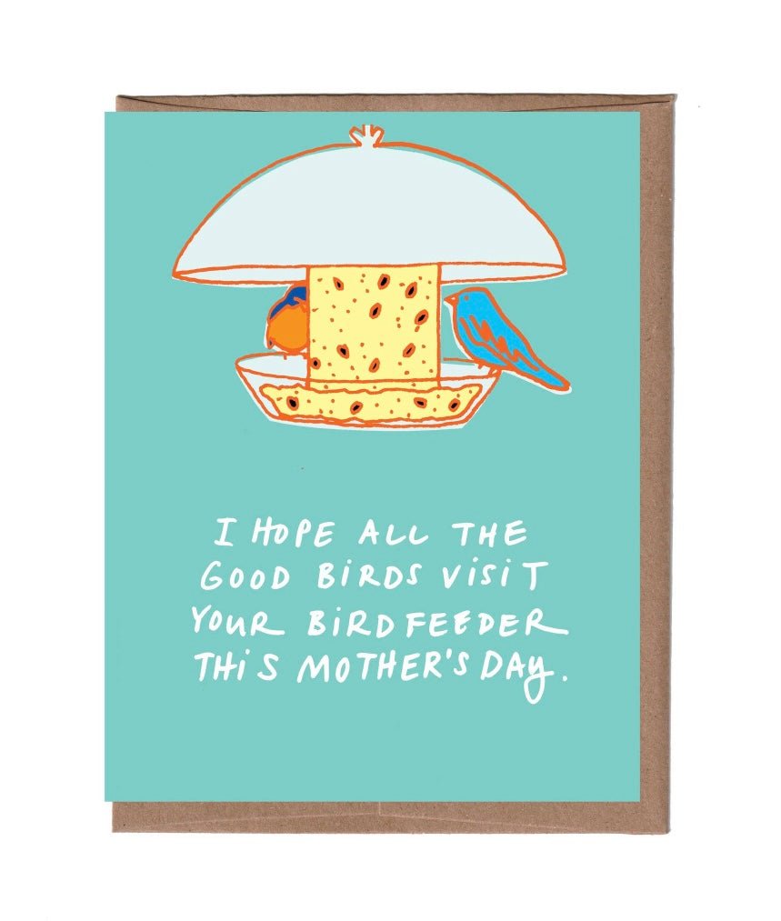 Bird Feeder Mother's Day- Card - Good Judy (.com)