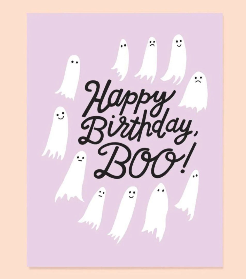 Birthday Boo- Card - Good Judy (.com)