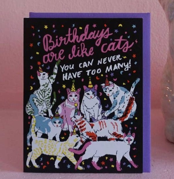 Birthday Cats- Card - Good Judy (.com)