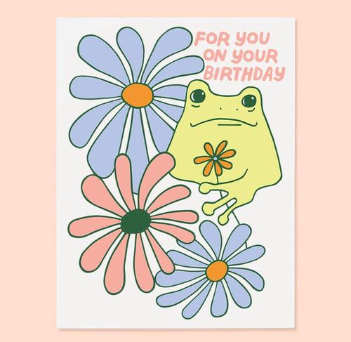 Birthday Frog Card - Good Judy (.com)