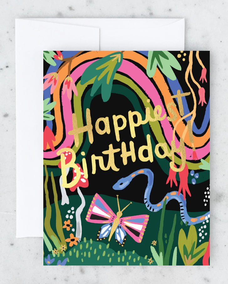 Birthday Rainbow Garden- Card - Good Judy (.com)