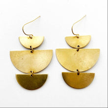 Load image into Gallery viewer, Brass Earrings No. 29 - Good Judy (.com)
