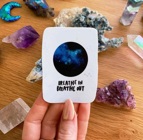 Breathe In-Vinyl Sticker - Good Judy (.com)