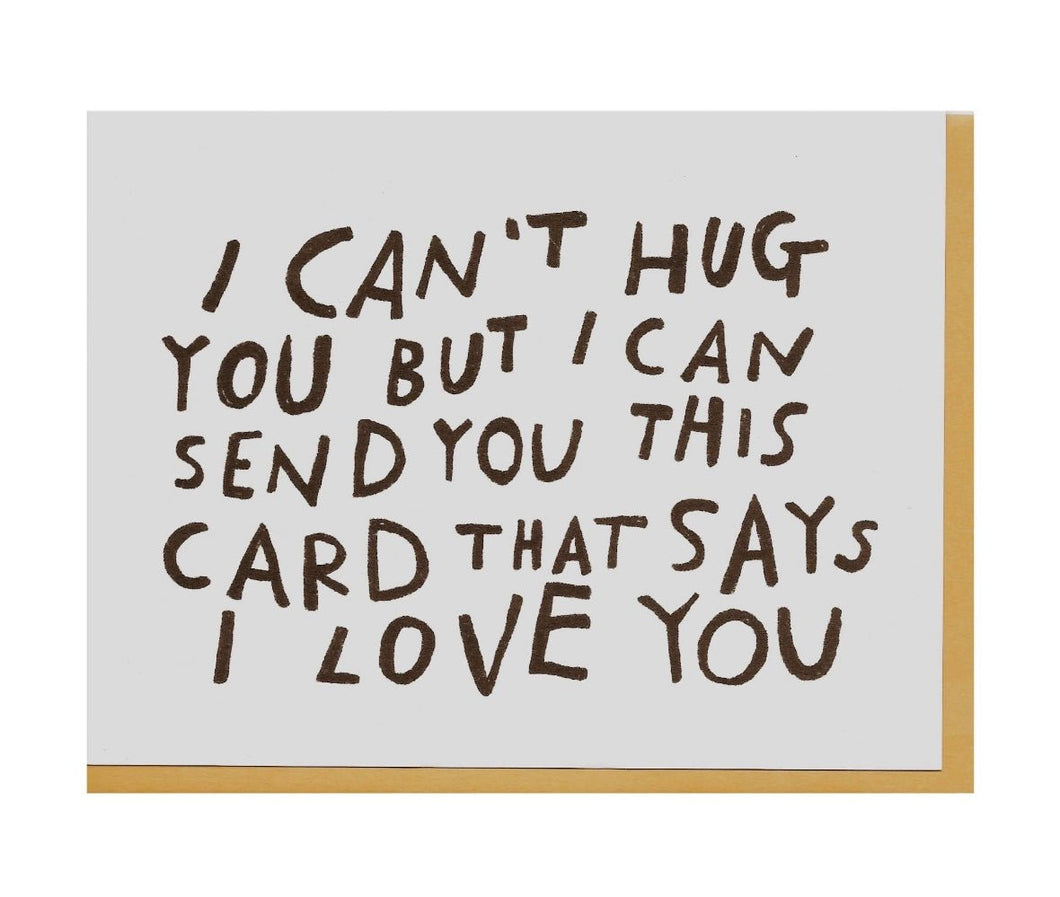 CAN’T HUG YOU- Greeting Card - Good Judy (.com)