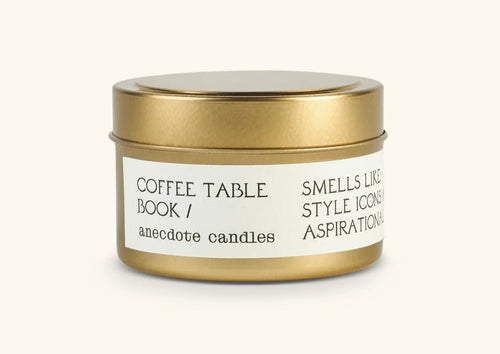Coffee Table Book (Vetiver & Grapefruit) - Travel Tin Candle - Good Judy (.com)