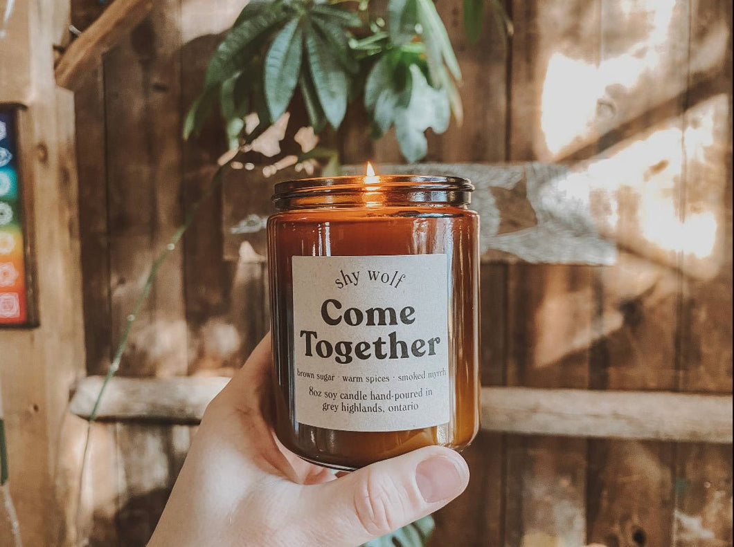 Come Together Classic Rock Soy Candle - Brown Sugar, Spices - Good Judy (.com)