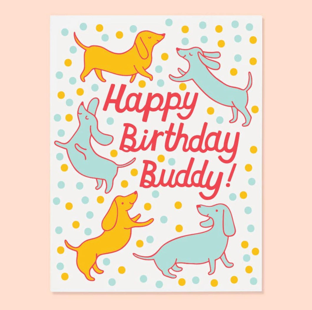 Doxie Birthday Card - Good Judy (.com)