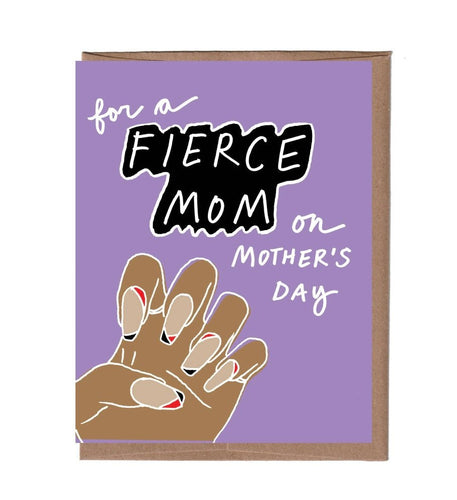 Fierce Mother's Day- Greeting Card - Good Judy (.com)