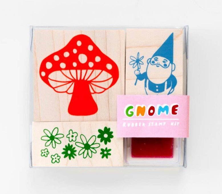 Gnome and Mushroom Stamp Kit - Good Judy (.com)