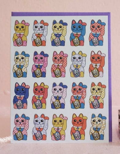 Good Luck Cats- Card - Good Judy (.com)