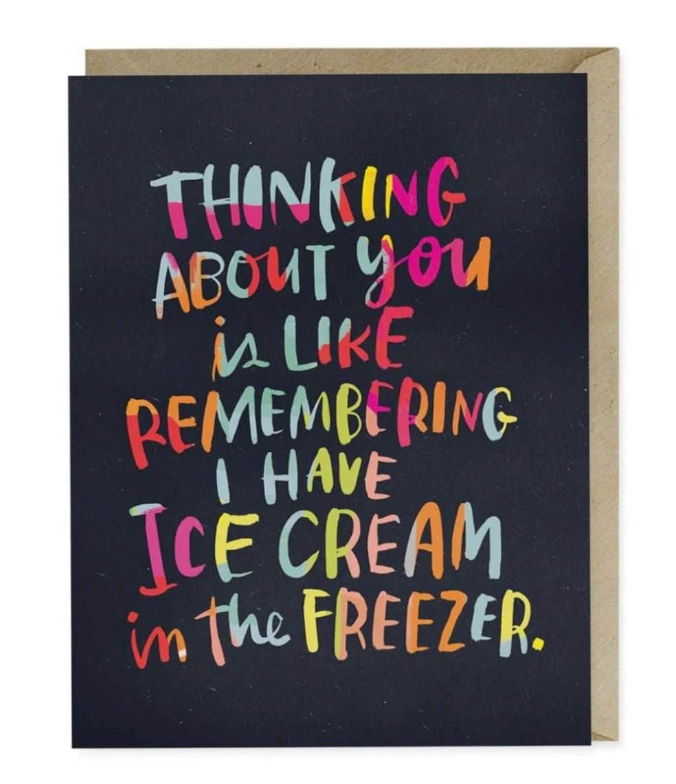 Ice Cream Freezer- Love Card - Good Judy (.com)