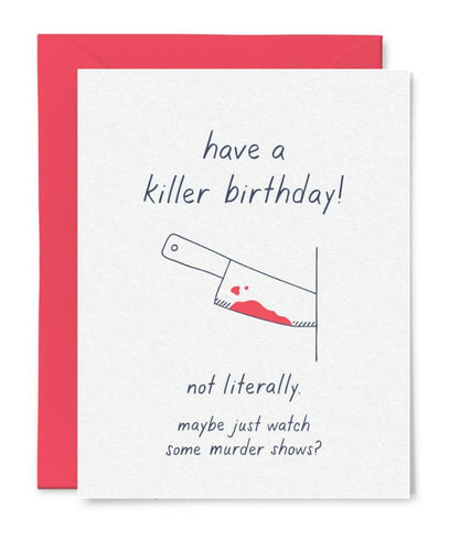 Killer Birthday Card - Good Judy (.com)