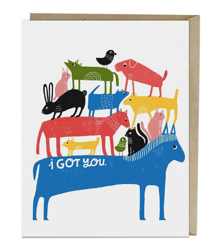Lisa Congdon I Got You- Support Card - Good Judy (.com)