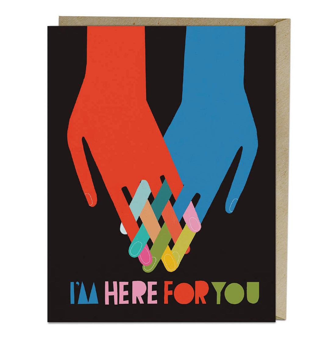 Lisa Congdon I'm Here For You-Empathy Card - Good Judy (.com)