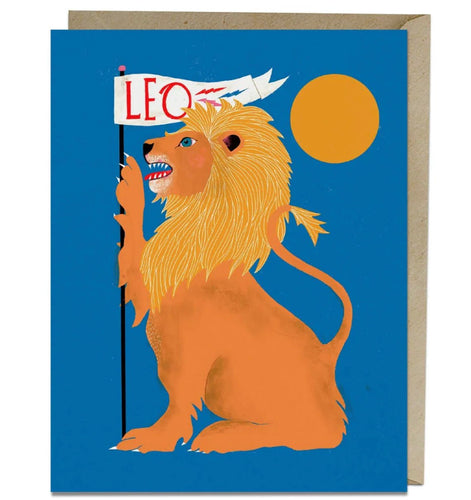 Lisa Congdon Leo Card - Good Judy (.com)