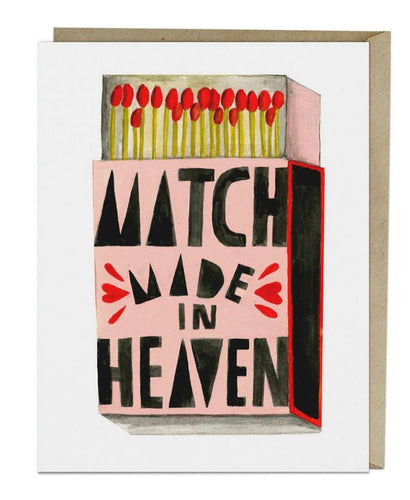 Lisa Congdon Match Made in Heaven- Love Card - Good Judy (.com)