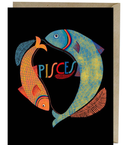 Lisa Congdon Pisces Card - Good Judy (.com)