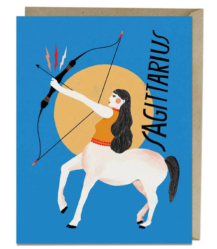 Lisa Congdon Sagittarius Card - Good Judy (.com)