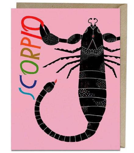 Lisa Congdon Scorpio Card - Good Judy (.com)