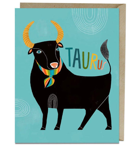 Lisa Congdon Taurus Card - Good Judy (.com)