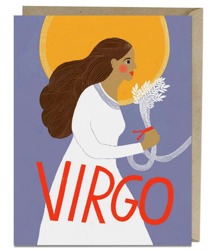 Lisa Congdon Virgo Card - Good Judy (.com)