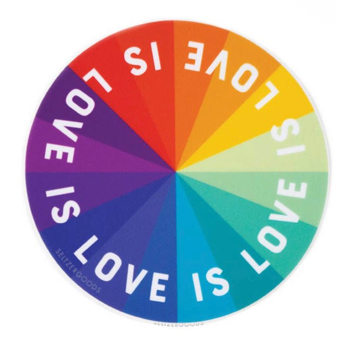 Love Color Wheel Sticker - Good Judy (.com)