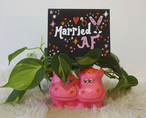 Married AF- Wedding Card - Good Judy (.com)