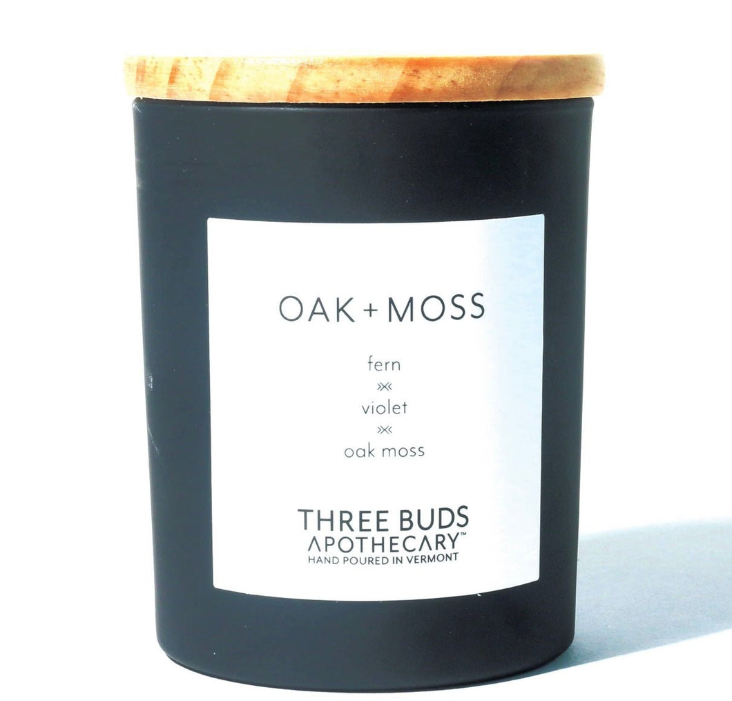 Oak + Moss- Hand Poured Soy Candle - Good Judy (.com)