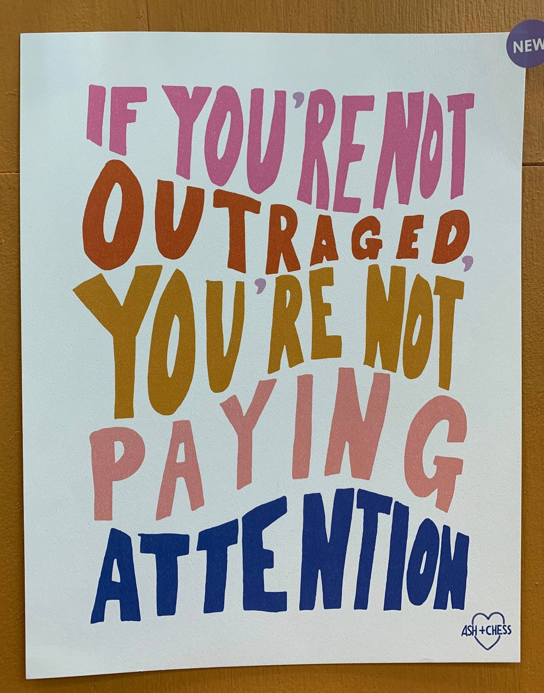 Outraged- Art Print - Good Judy (.com)