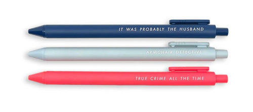 Pens for True Crime Aficionados - Good Judy (.com)