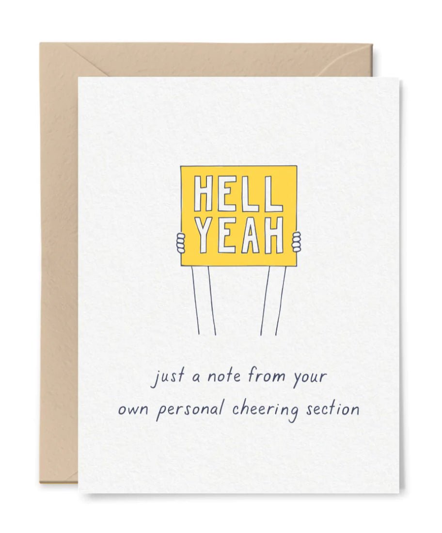 Personal Cheering Section Card | Good Judy (.com)