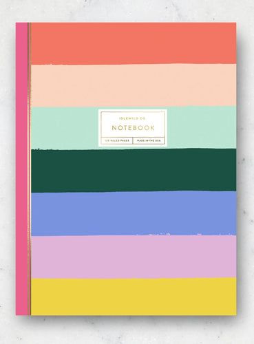 Rainbow Stripe- Notebook - Good Judy (.com)