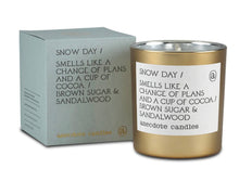 Load image into Gallery viewer, Snow Day Gold Tumbler Candle (Limited Edition) - Good Judy (.com)
