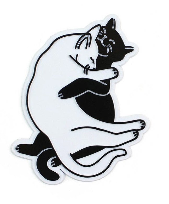 Snuggle Cats Sticker - Good Judy (.com)