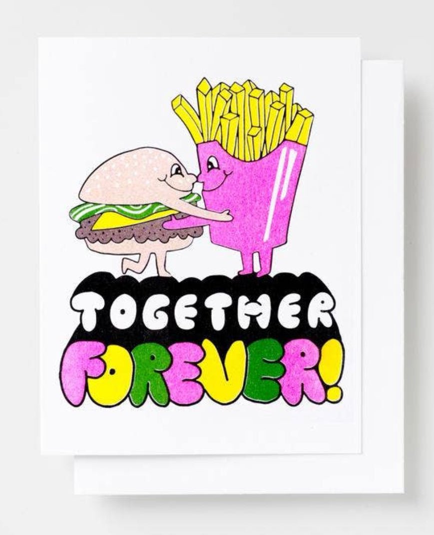 Together Forever Risograph Card - Good Judy (.com)