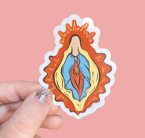Vulva Mary Sticker - Good Judy (.com)