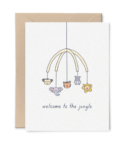 Welcome to the Jungle- Baby Card - Good Judy (.com)
