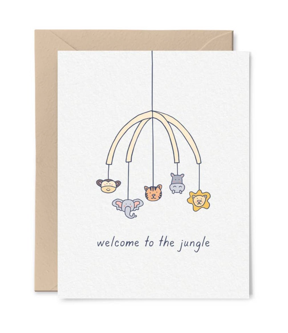 Welcome to the Jungle- Baby Card - Good Judy (.com)