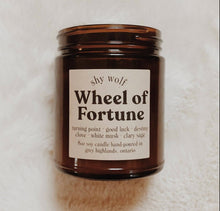 Load image into Gallery viewer, Wheel of Fortune Soy Candle - Vetiver, Clove, Clary Sage - Good Judy (.com)
