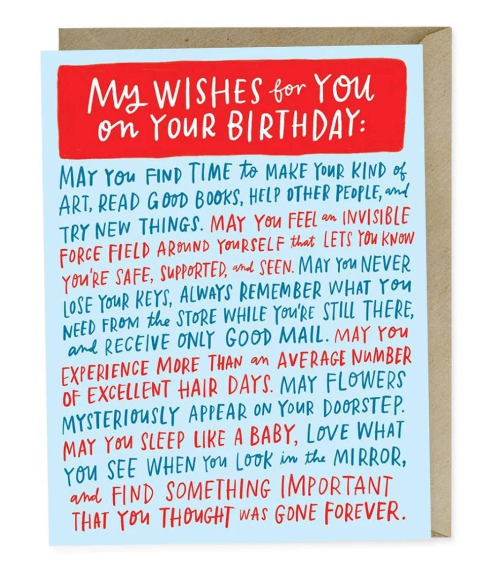 Wishes for Your Birthday- Birthday Card - Good Judy (.com)