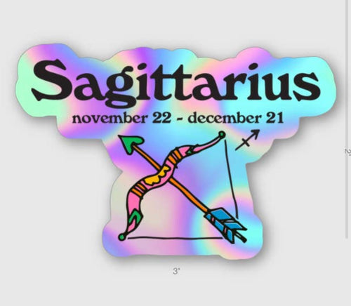 Zodiac Sagittarius Sticker - Good Judy (.com)
